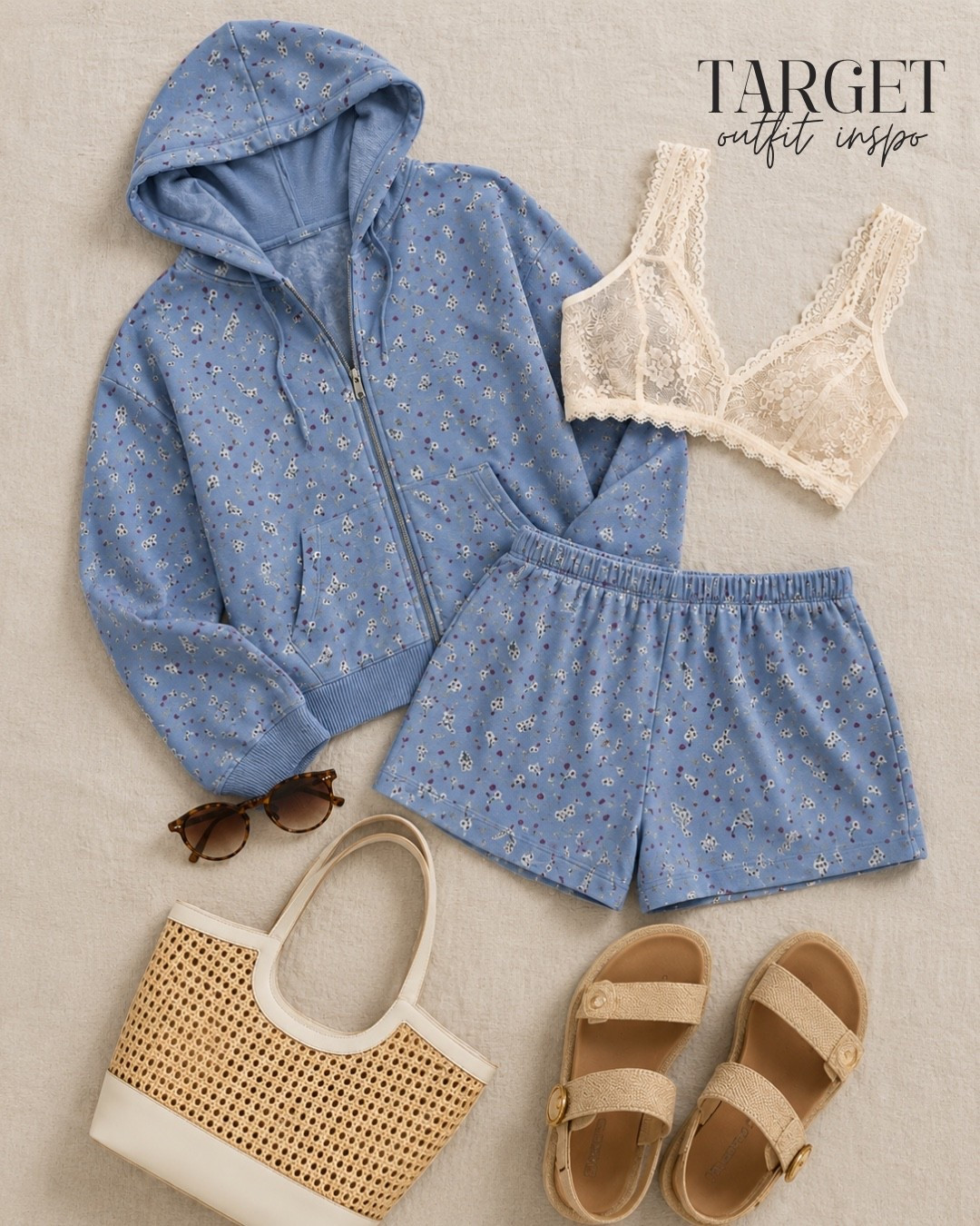 🤍 This new matching set from Target is already selling QUICK❣️ there’s also pants that match,