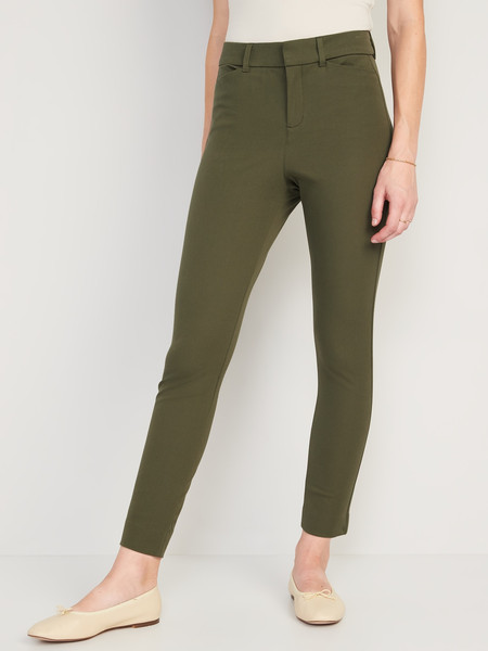High-Waisted Pixie Skinny Ankle Pants | Old Navy (US)