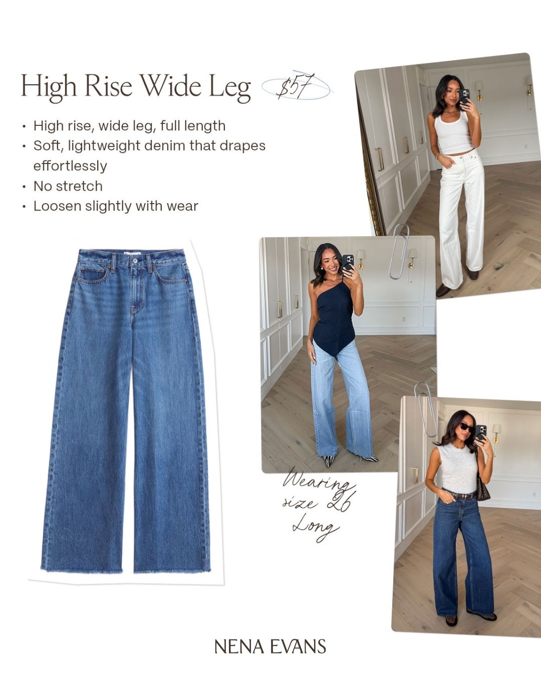 Use code AFNENA for an extra 15% OFF everything!! All jeans are 25-40% OFF! I usually wear size 26 long 

Abercrombie jeans 
Abercrombie code 
Abercrombie sale 
Denim 
Winter outfit 
Winter fashion

#LTKSeasonal #LTKSaleAlert