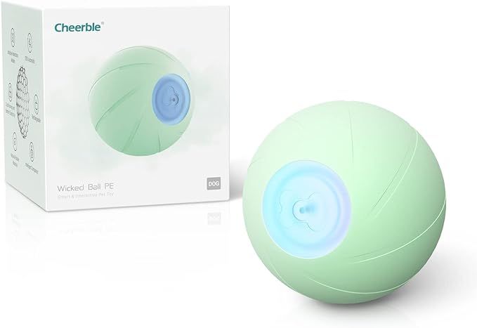 Cheerble Smart Interactive Dog Toy, Wicked Ball, Automatic Moving Bouncing Rotating Ball, Active ... | Amazon (US)