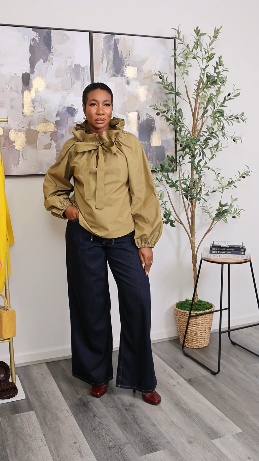 Fall Outfit Idea
Extra blouse and jeans
Medium top 
Size 10 jeans


#LTKSeasonal #LTKStyleTip #LTKFindsUnder50