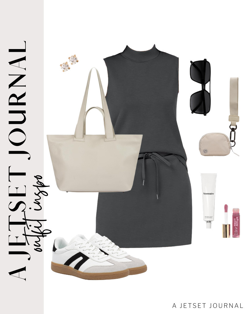 Grab your TAKEASY leather tote bag if you’re wearing a dark-gray 2-piece set from Casly Lamiit. It goes well with OFG’s retro gum-sole fashion sneakers and SOJOS aviator sunglasses.

#LTKSeasonal #LTKSaleAlert #LTKTravel
 

 