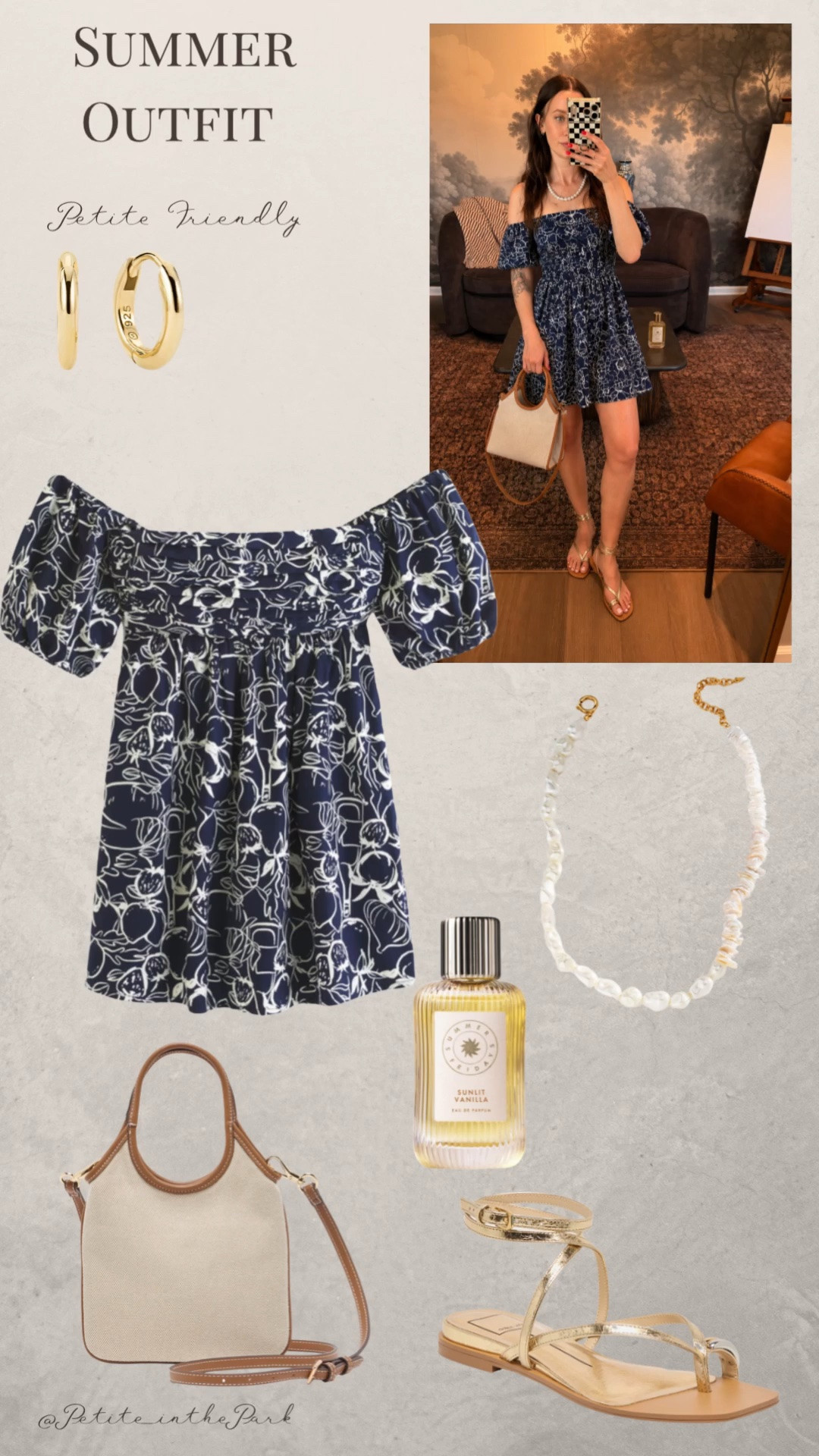 Summer petite outfit  

Summer outfit, summer trends, casual summer outfit, petite summer outfit, summer fashion, summer style, petite style, petite summer style, casual petite outfit, minimal outfit, minimal summer outfit, memorial day outfit, summer dress, petite friendly dress, blue dress, mini dress, skort, sandals, leather sandals, shoulder bag, leather bag, tan bag, tan purse, gold earrings, gold hoop earrings, gold necklace, minimal jewelry  #casualoutfit #petiteoutifts #summeroutfits #summeroutfit2026 #summertrends

#LTKPetite #LTKSaleAlert #LTKU