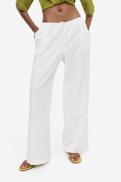 Linen-blend Pants | H&M (US + CA)