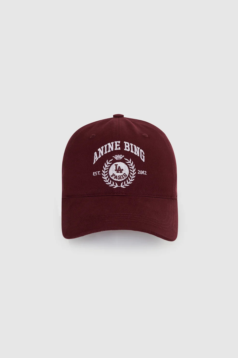 Jeremy Baseball Collegiate Cap - Fig | Anine Bing