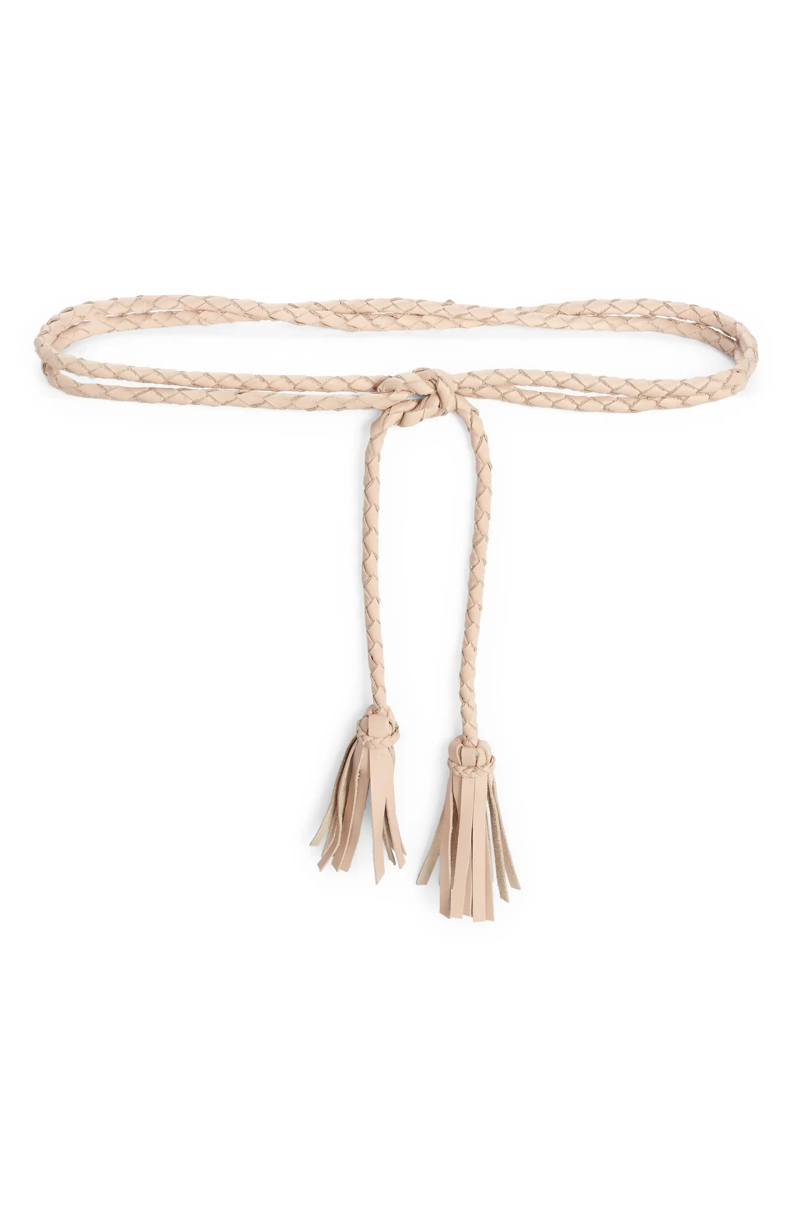 Fringe Soga Leather Belt | Nordstrom