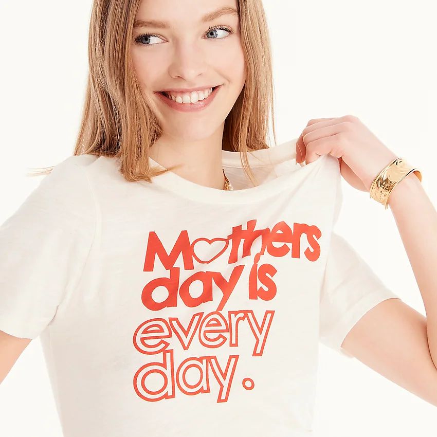 Vintage cotton "Mother's Day" T-shirtItem BG363 | J.Crew US