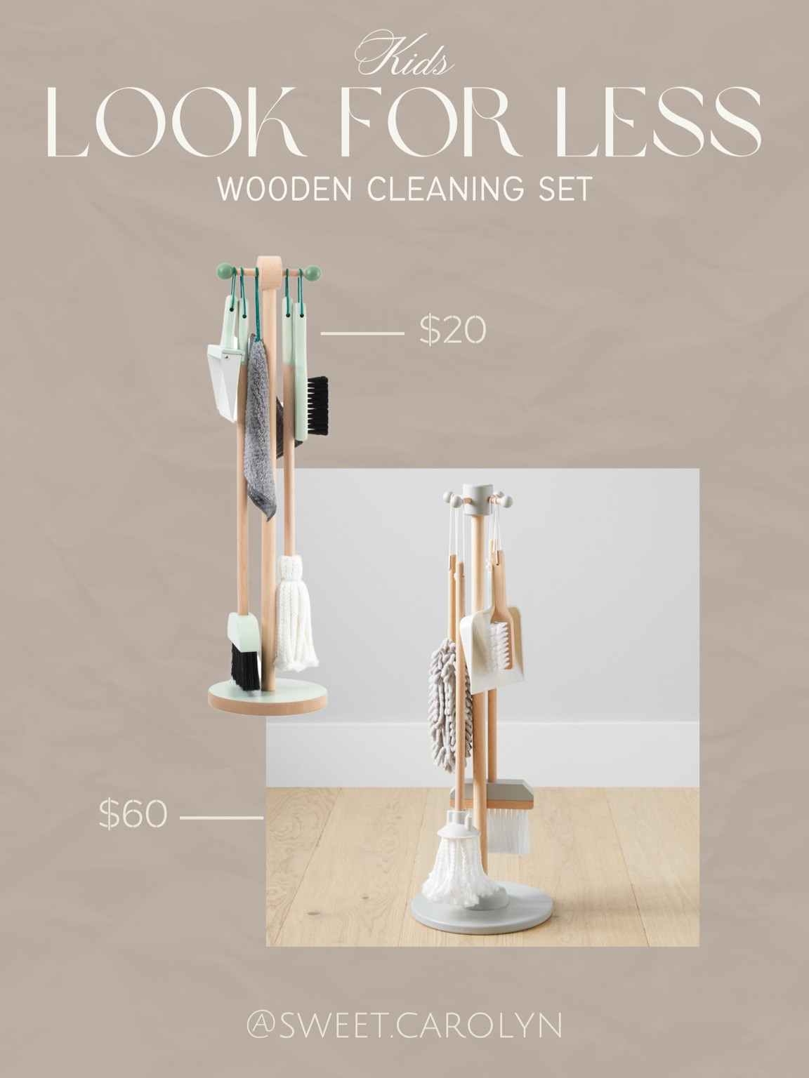 Wooden cleaning set // Kids toys // Pretend toys

#LTKGiftGuide #LTKKids #LTKBaby