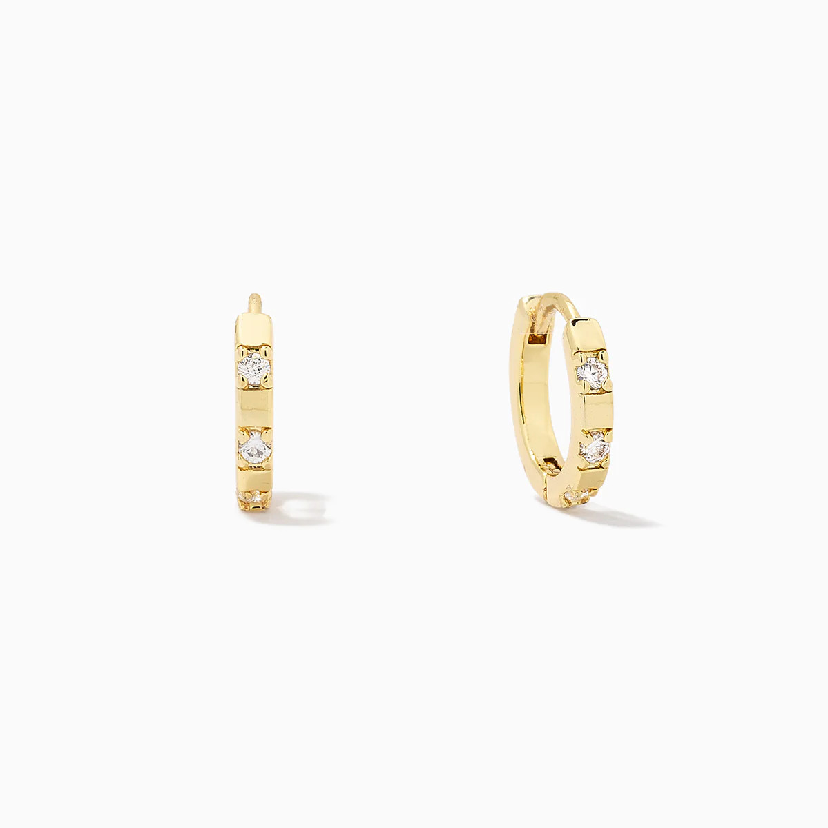 Runway Huggie Earrings | Uncommon James