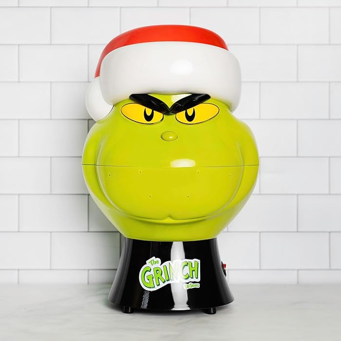 Uncanny Brands Dr. Seuss The Grinch Popcorn Maker- Dr. Seuss Kitchen Appliance | Amazon (US)