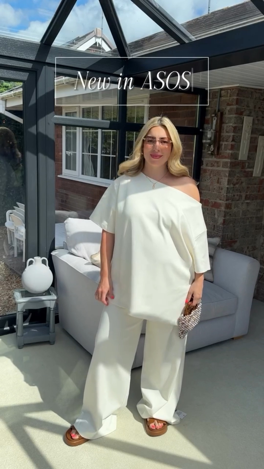 New in asos👗 perfect complete outfits ready for summer. I’ve sized up due to being pregnant.🤰🏼