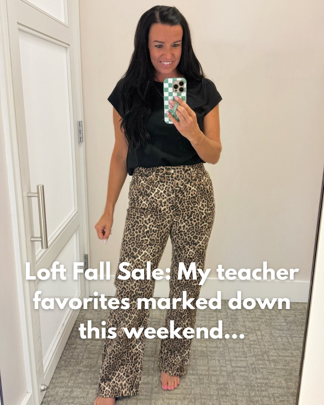 Loft Fall Sale: My top 8 teacher favorites marked down 50% this weekend😍

Comment "shop" and I'll DM you the sale links!

Size and fit info is included in each image, but let me know if you have any questions!  (I'm 5'5" and usually wear a size 4/27 and small for reference.)

(Styles: High Rise Wide Leg Leopard jeans, High Rise Trouser Jeans, Fresh Cut Cuffed High Rise Straight Jeans, capped sleeve sweater, vest, suit vest, teacher sweatshirt.)

Shop any of the posts on my page in the LTK app! Direct link-  (affiliate)


@loft #loftimist #loveloft #Itkfindsunder50 #Itksalealert #affordablefashion #Itkstyletip #Itkstyleover40 #Itkworkwear #Itkseasonal #fallstyleinspo
#affordablefashion #teachersfollowteachers #iteachtoo
#teachersofinstagram #teachersofig #teacherlife #teachergram #teachersbelike #elementaryteachers #teacherfashion #teacherootd #amazonfashion #teacheroutfits fall jeans, fall style, fall outfits, teacher jeans, sale jeans, Loft Versa, fall outfits on sale

#LTKStyleTip