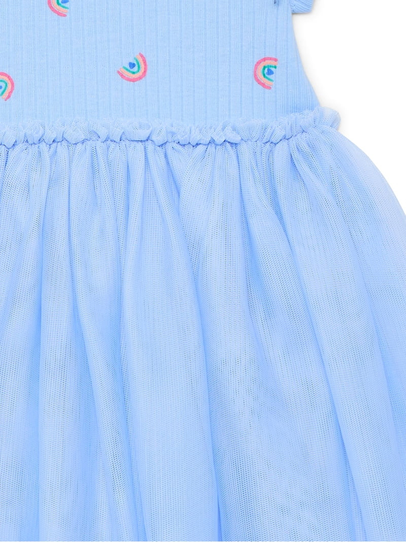 Wonder Nation Toddler Girls Tutu Dress, Sizes 12M-5T | Walmart (US)