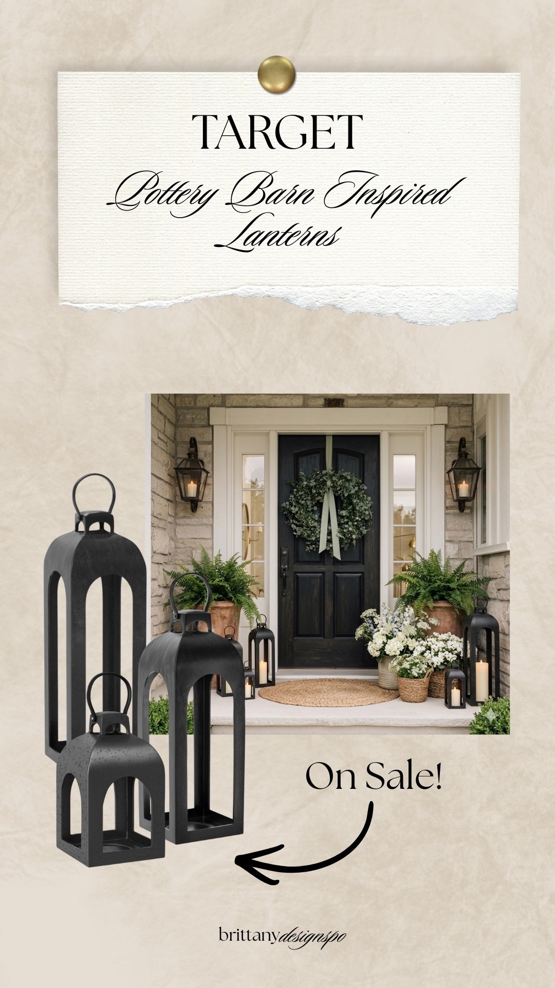 Elevate Your Front Porch Styling With These Organic Modern Target Lanterns On Sale Now!
Front Porch Decor Studio McGee Inspired Target Home Finds Outdoor Living Space Pottery Barn Look For Less Transitional Entryway Spring Porch Refresh Black Metal Lanterns Modern Farmhouse Exterior Organic Modern Home Curb Appeal Ideas Layered Doormat Style Neutral Home Decor Architectural Lanterns Patio Decorating Ideas Affordable Home Curation Landscape Inspired Decor Minimalist Outdoor Styling Terracotta Planters Flameless Candle Decor

#LTKHome #LTKSeasonal #LTKSaleAlert