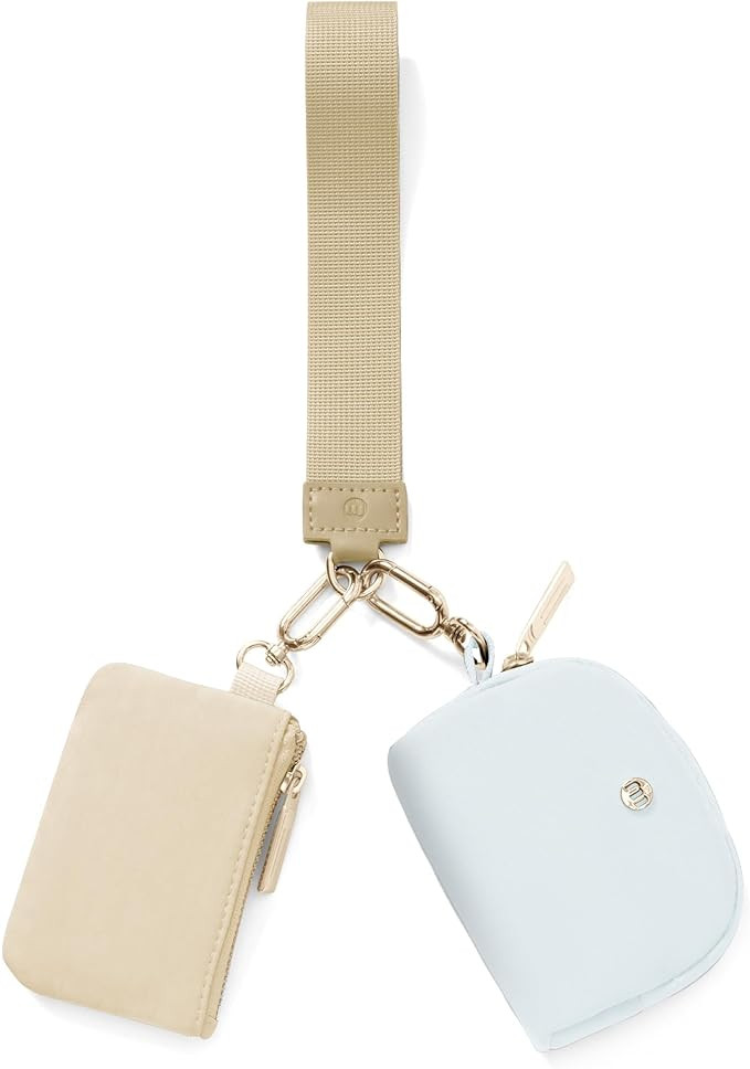 Mum's Memory Mini Zip Around Wristlet Wallet for Women Dual Pouch Wristlet Portable Wallet Coin P... | Amazon (US)