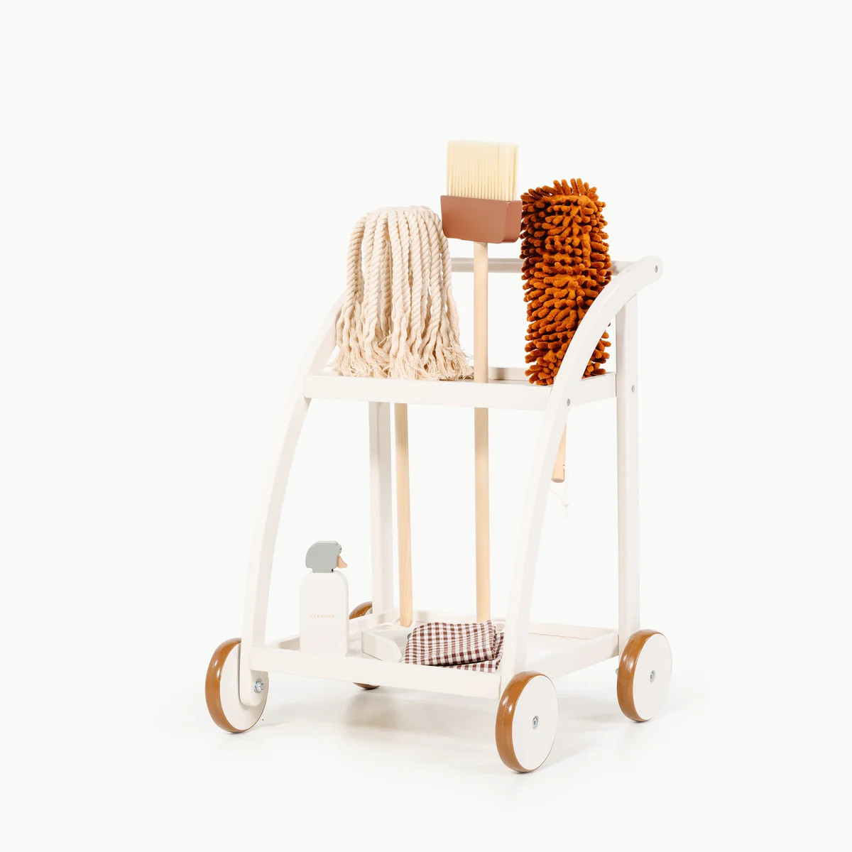 Gathre Play Cleaning Cart | Cleaning Toy Set | Gathre