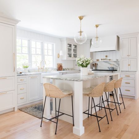 Shop all of the kitchen design choices I’ve made in my renovation process. The goal was a creamy, neutral, timeless kitchen with unlacquered brass finishes and natural materials. 

#LTKfamily #LTKhome #LTKstyletip