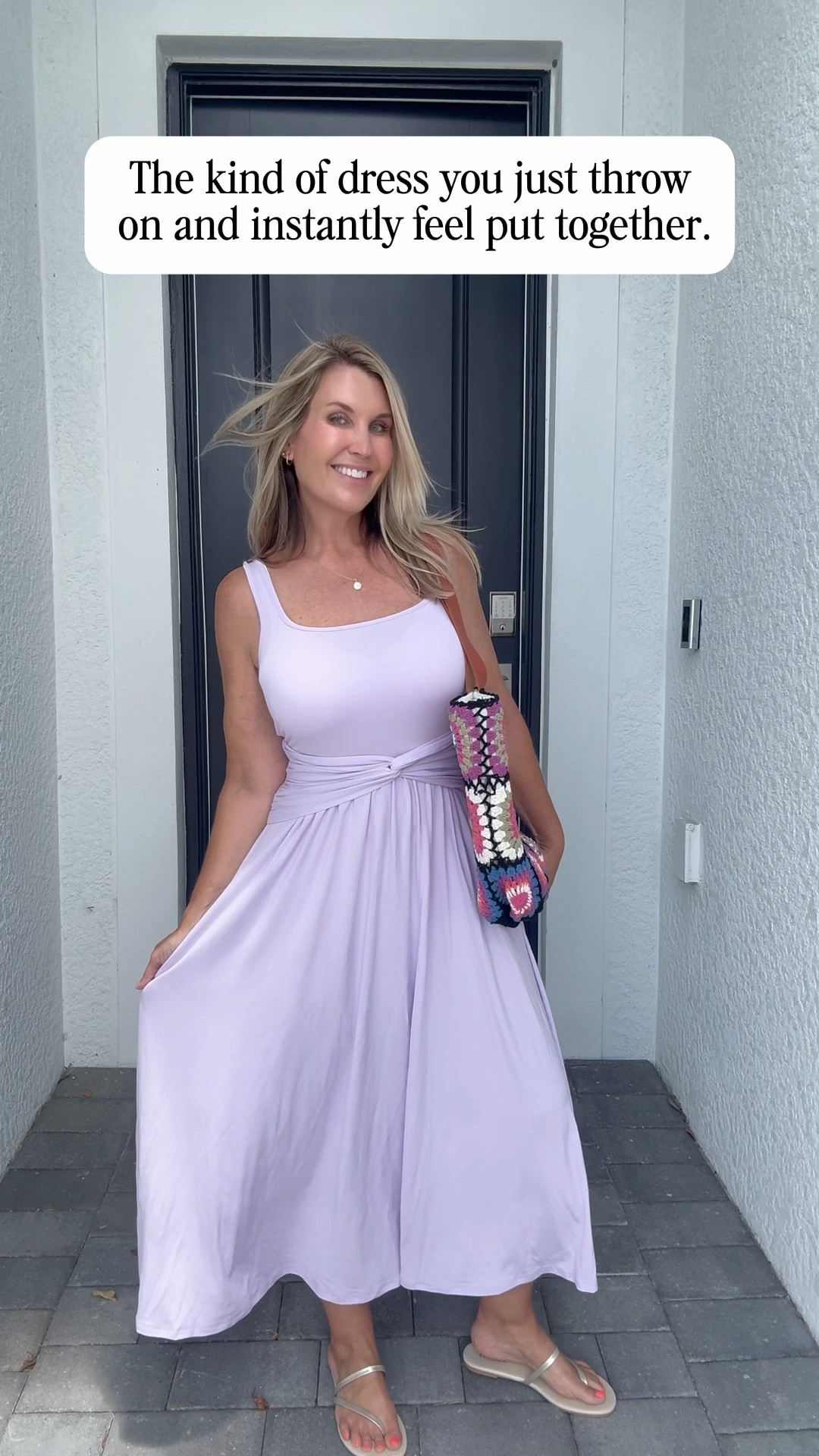 Soft, flattering, and that gathered waist makes it one of those easy pieces I keep reaching for. I’m loving midi dresses lately—simple, effortless, done.
Comment DRESS for details!

I’m 5’3 wearing  a M


midi dress | gathered waist dress | flattering spring dress | easy summer dress | casual feminine style | what to wear spring 2026 | summer 2026 outfit ideas | comfortable dress for women | effortless everyday style | over 40 style dress

#SpringStyle2026 #SummerDressStyle #MidiDressLook


#LTKTravel #LTKPetite #LTKootd