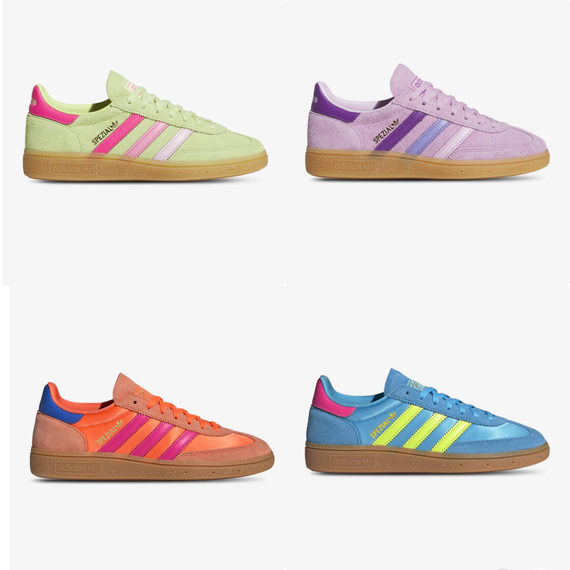 NEW colorful and fun adidas handball spezial sneakers


#LTKStyleTip #LTKShoeCrush #LTKActive