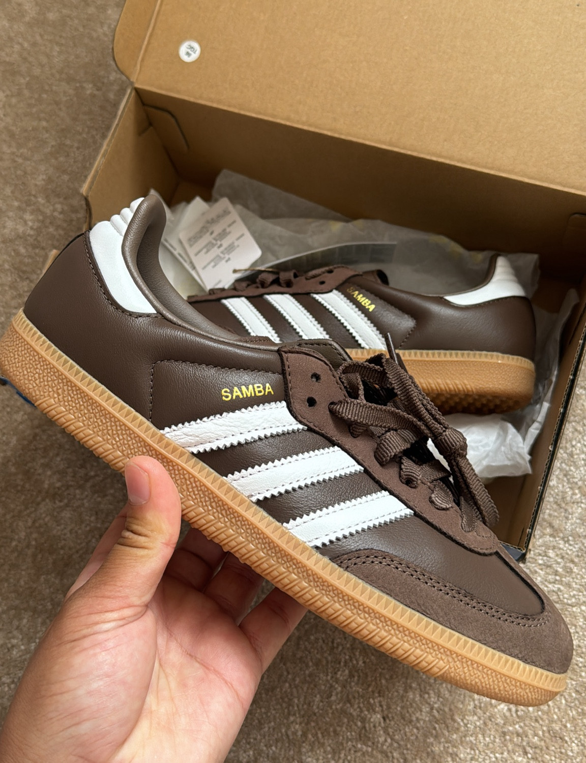 Adidas sambas for A/W 🍂🤎
I sized up half a size for extra comfort 

#LTKautumn #LTKstyletip #LTKshoes