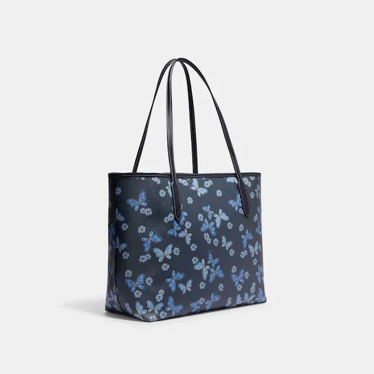 City Tote With Lovely Butterfly Print | Coach Outlet