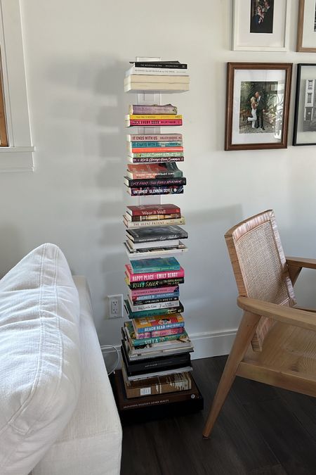 Love this bookshelf so much! Modern yet cozy at the same time 📚📖

#LTKStyleTip #LTKHome #LTKFamily
