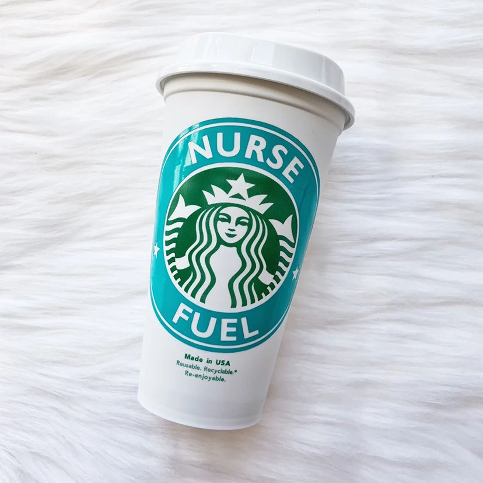 Nurse Fuel Personalized Starbucks Cup Nurse RN Christmas | Etsy | Etsy (US)
