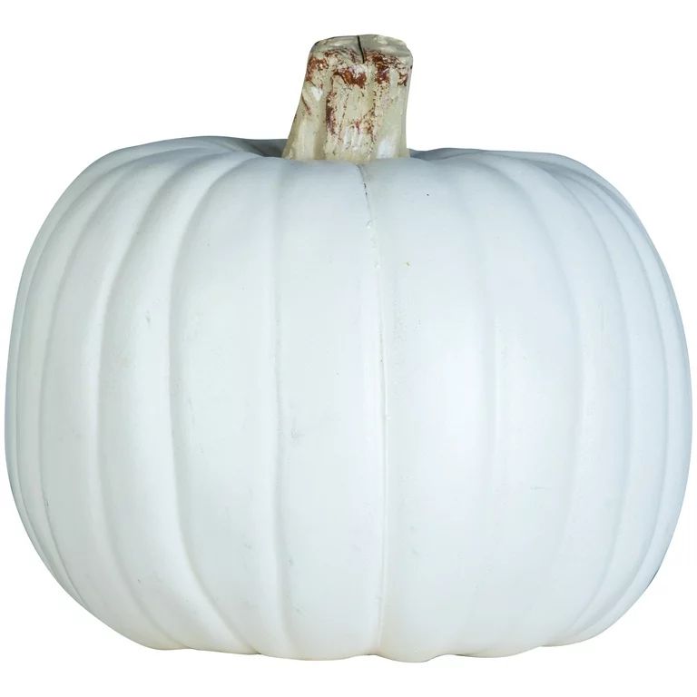 Halloween White Craft Pumpkin Pallet, 9 in, by Way To Celebrate - Walmart.com | Walmart (US)