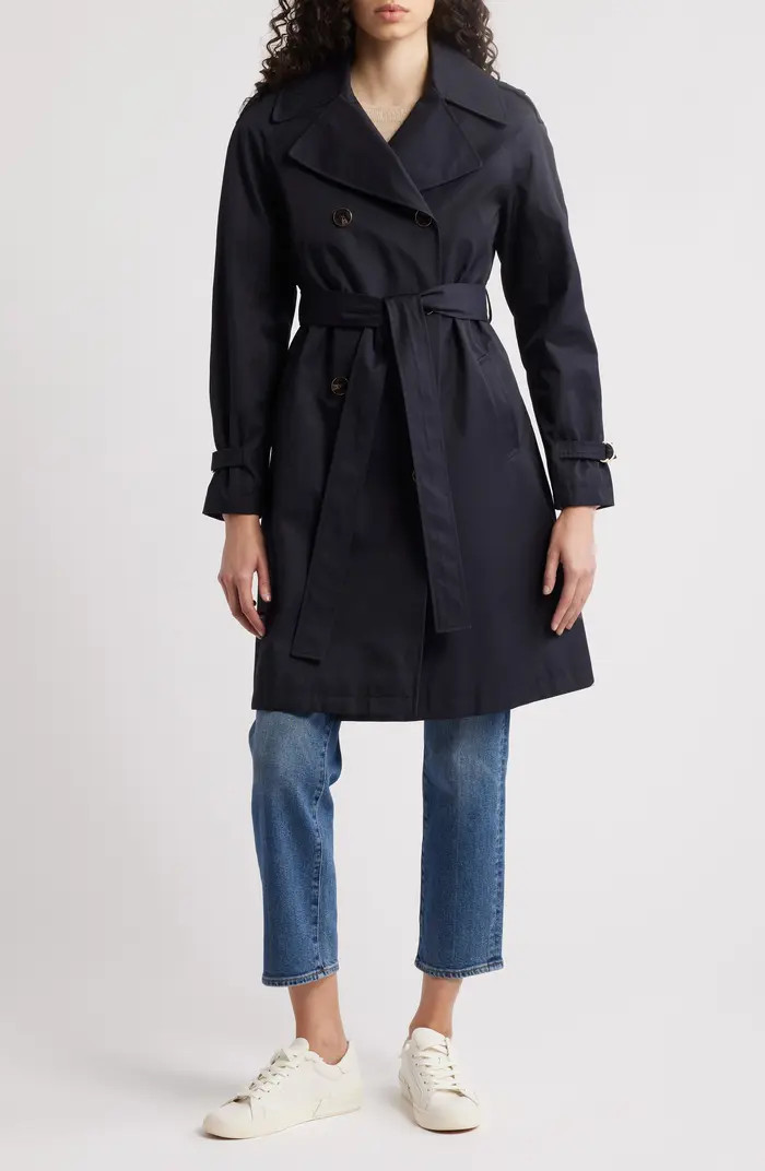 Water Resistant Cotton Blend Trench Coat | Nordstrom