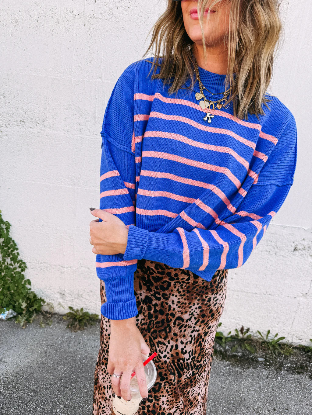 love shack sweater - blue | Etta & East