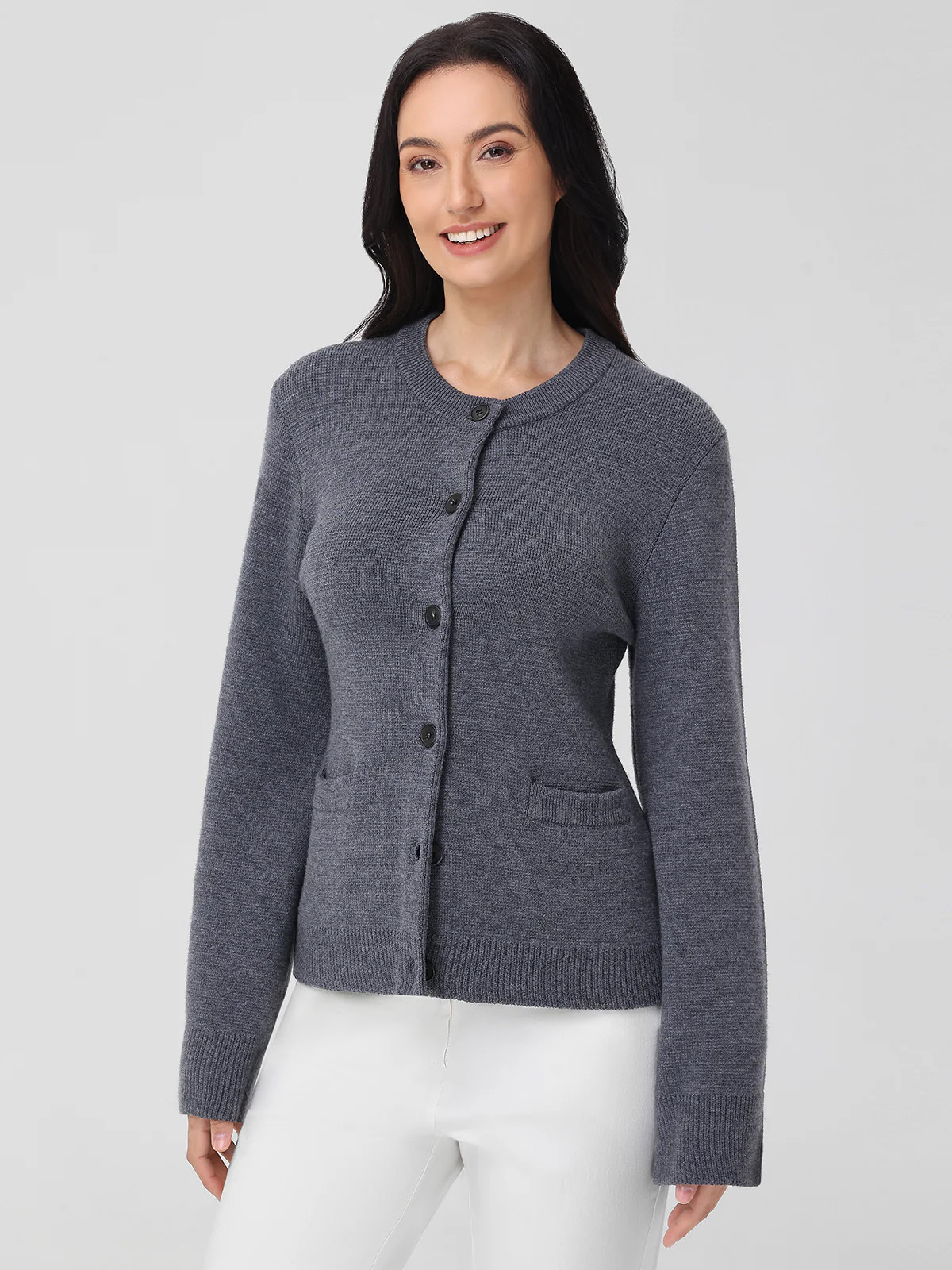 Catherine: Wool Cardigan | 525 America