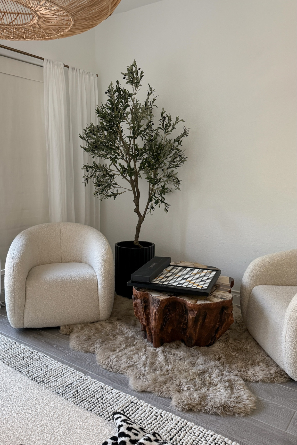 Progress in my cozy nook in our main bedroom! 

#LTKhome