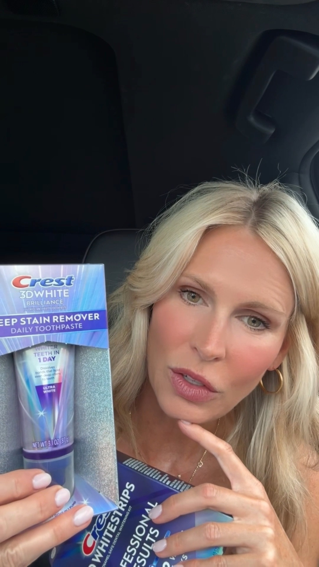 #Ad These whitening strips are mine & my boys' go-to for keeping our smiles bright! 🤍 The Crest 3D Whitestrips have been a favorite in our house for years, and now I'm loving the Crest Deep Stain Remover toothpaste in between. The pump dispenser is such a game changer, especially with kids and boys. I honestly wish all toothpaste came like this! I'm stocking Tanner's new apartment with some bathroom must-haves, and these were at the top of my list. Linking everything here in case you want to grab them too! @Target  @crest #TargetPartner #oralcareroutine

#LTKmomlife #LTKgrwm #LTKBeauty
