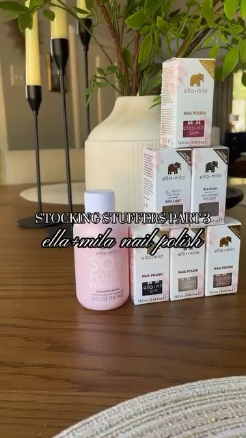 Obsessed with the pearly white nails this fall! I also love that @ellamila is made without 17 harmful chemicals, vegan, cruelty free, and made right here in the USA!🤩 Grab some of these cute colors for stocking stuffers!!🎁 Comment ✨NAILS✨ below to receive an automated DM with the link to shop this post on our LTK! You can also head to our stories or the link in our bio!🫶🏼

Save $$$ Nov 20-Dec 1:
20% off with code BF20 (minimum spend $50)
25% off with code BF25 (minimum spend $100)

https://liketk.it/4XFYa
#ad #fashioninfluencer #nailday #nailinspo  #ellamilafall #nailtech #lowtoxbeauty #ltk #ltkcreator #ltkbeauty #ltkfashion #ltkstyletip