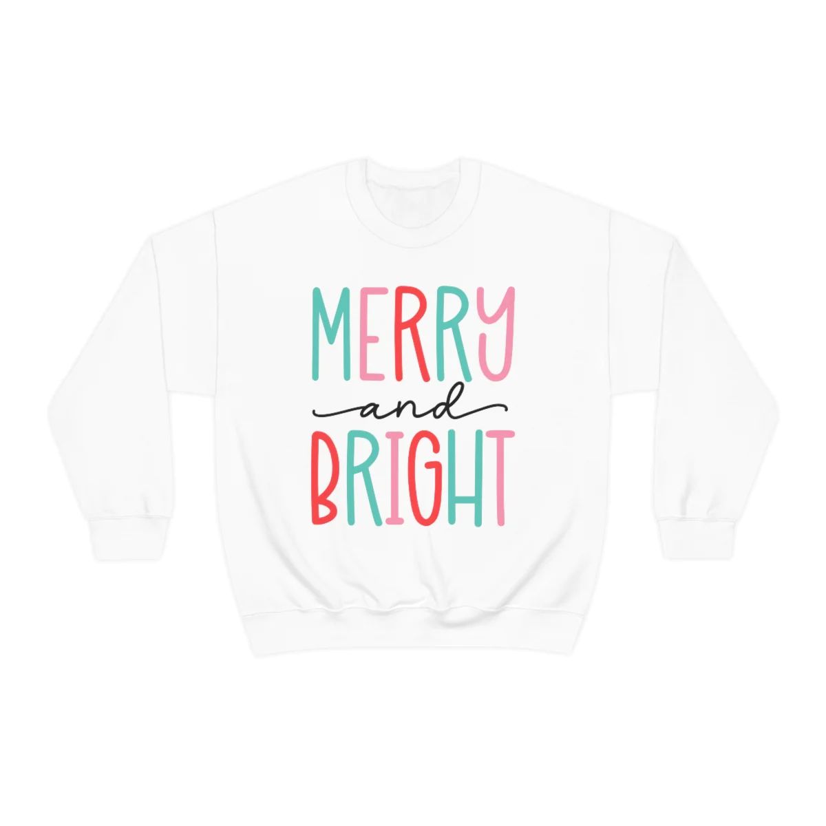 Merry and Bright Unisex Sweatshirt | Always Stylish Mama