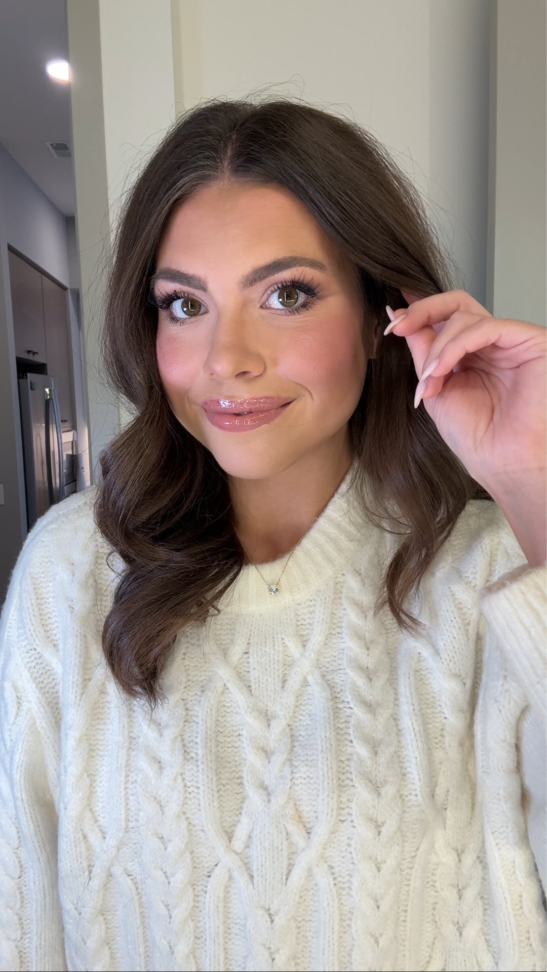 Loving this soft glam eyeshadow look lately! I linked all the products I used plus my sweater & jewelry below!

#LTKgrwm #LTKBeauty #LTKCyberWeek