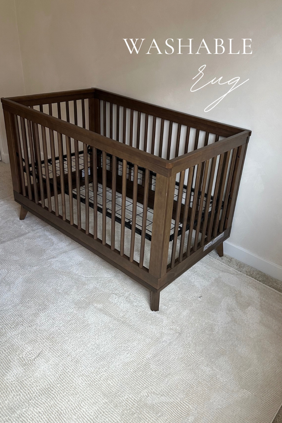 We got this new washable rug for the new nursery and love this new brand I found! So soft & love all the neutral styles. Got the stripe rug in bone beige. 

Washable rug, nursery rug, white rug, washable neutral rug 

#LTKhome