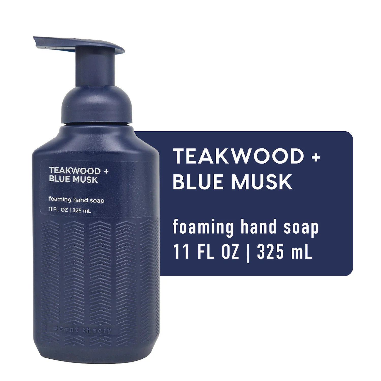 Scent Theory Foaming Hand Soap, Teakwood and Blue Musk, 11 fl oz - Walmart.com | Walmart (US)