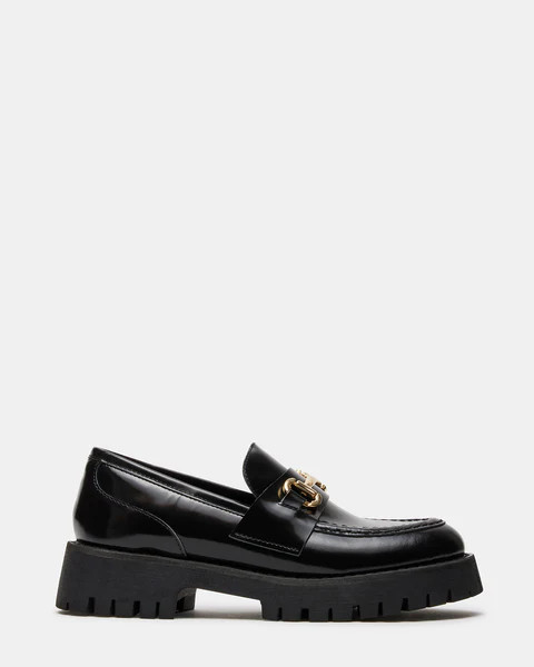 LANDO BLACK LEATHER | Steve Madden (US)