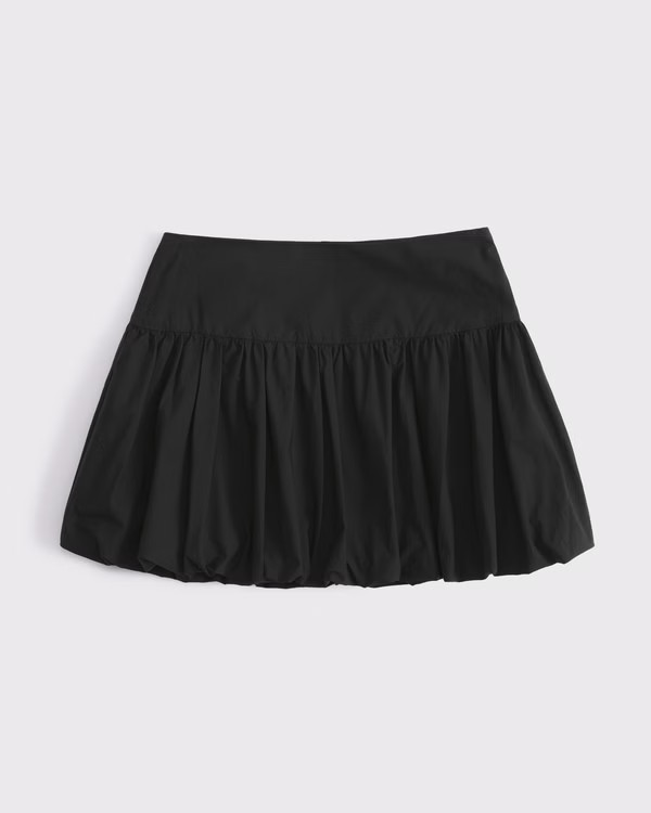 Women's Drop-Waist Bubble Hem Mini Skort | Women's Clearance | Abercrombie.com | Abercrombie & Fitch (US)
