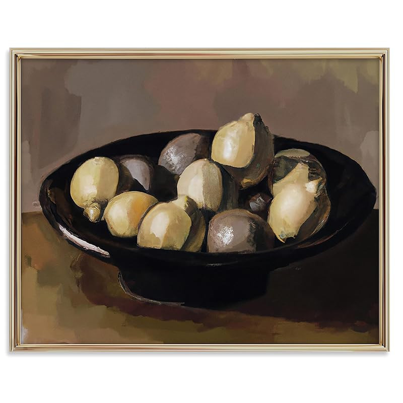 Vintage Still Life Wall Art - Antique Art Prints for Home Decor - Rustic Farmhouse Botanical Flor... | Amazon (US)