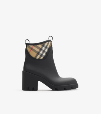Rubber Marsh Stamp Heeled Low Boots​ | Burberry (US)