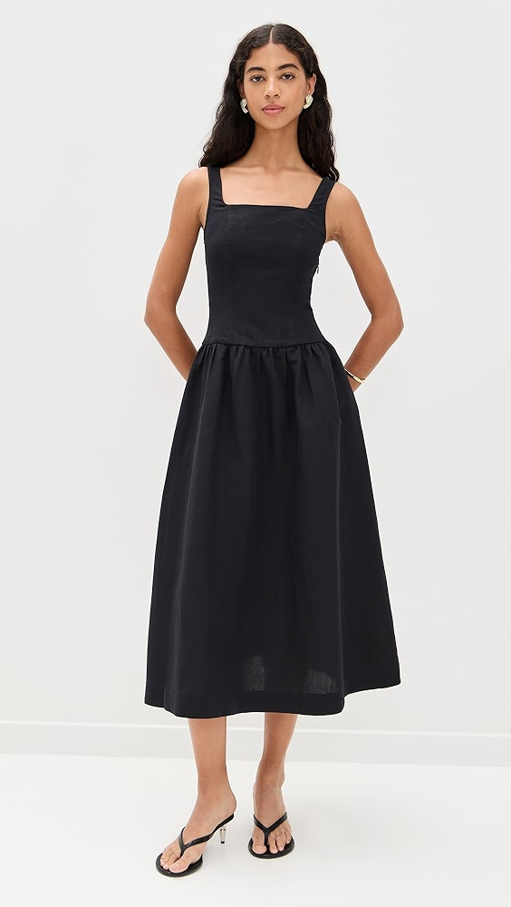 ALIGNE Rosia Linen Midi Dress | Shopbop | Shopbop