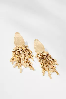 Boho Fringe Drop Earrings | Anthropologie (US)