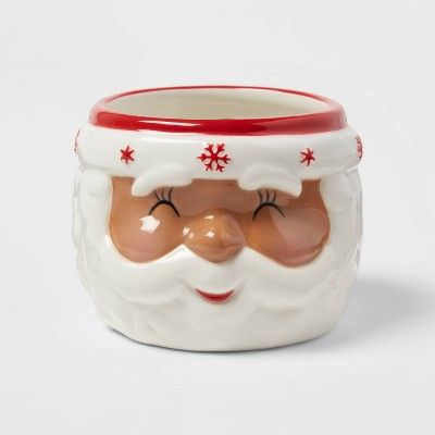 oz Earthenware Figural Santa Bowl - Threshold™ | Target
