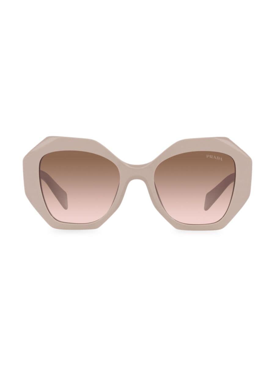 53MM Hexagon Sunglasses | Saks Fifth Avenue