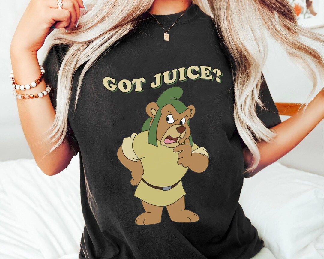 Retro Gruffi Gummi Bear Got Juice Disney Shirt / Disney - Etsy | Etsy (US)