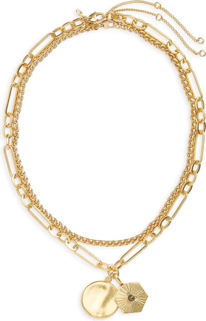 Madewell Wheatberry Chain Necklace Set | Nordstrom | Nordstrom