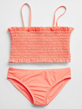 Kids Smocked Swim Two-Piece | Gap Factory
