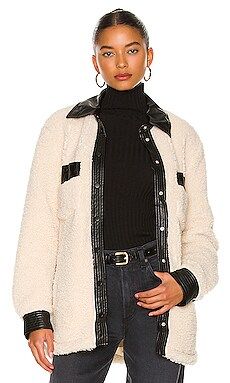 BLANKNYC Sherpa Jacket in Mourning Routine from Revolve.com | Revolve Clothing (Global)